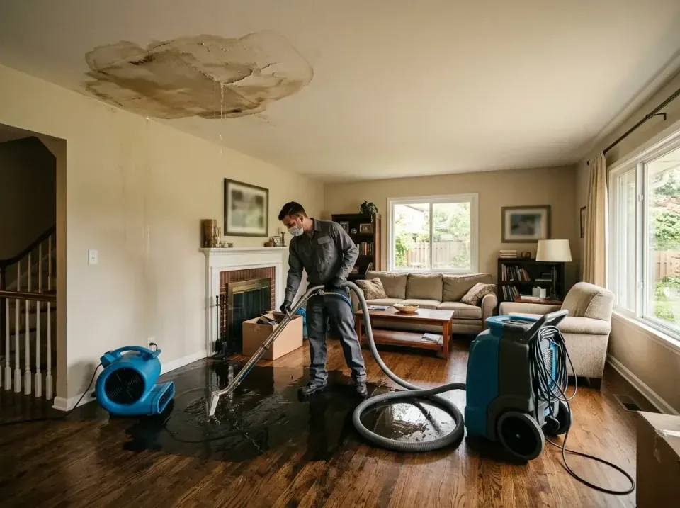 attic-pipe-burst-ceiling-drip-008 — frequently asked questions, Water Damage Restoration & Carpet Care in Carmi, IL